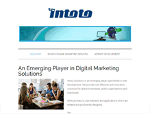 Tablet Screenshot of intotosolutions.co.uk